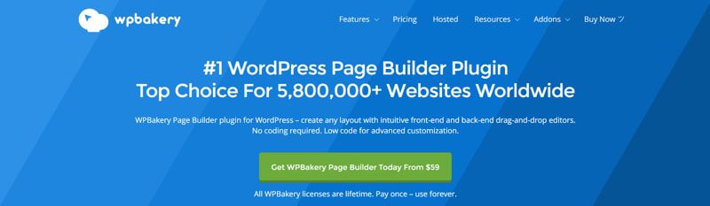 WPBakery Homepage | Landing Page Efficace
