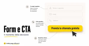 Form e CTA delle landing page: il momento decisivo della conversione secondo il metodo OVT