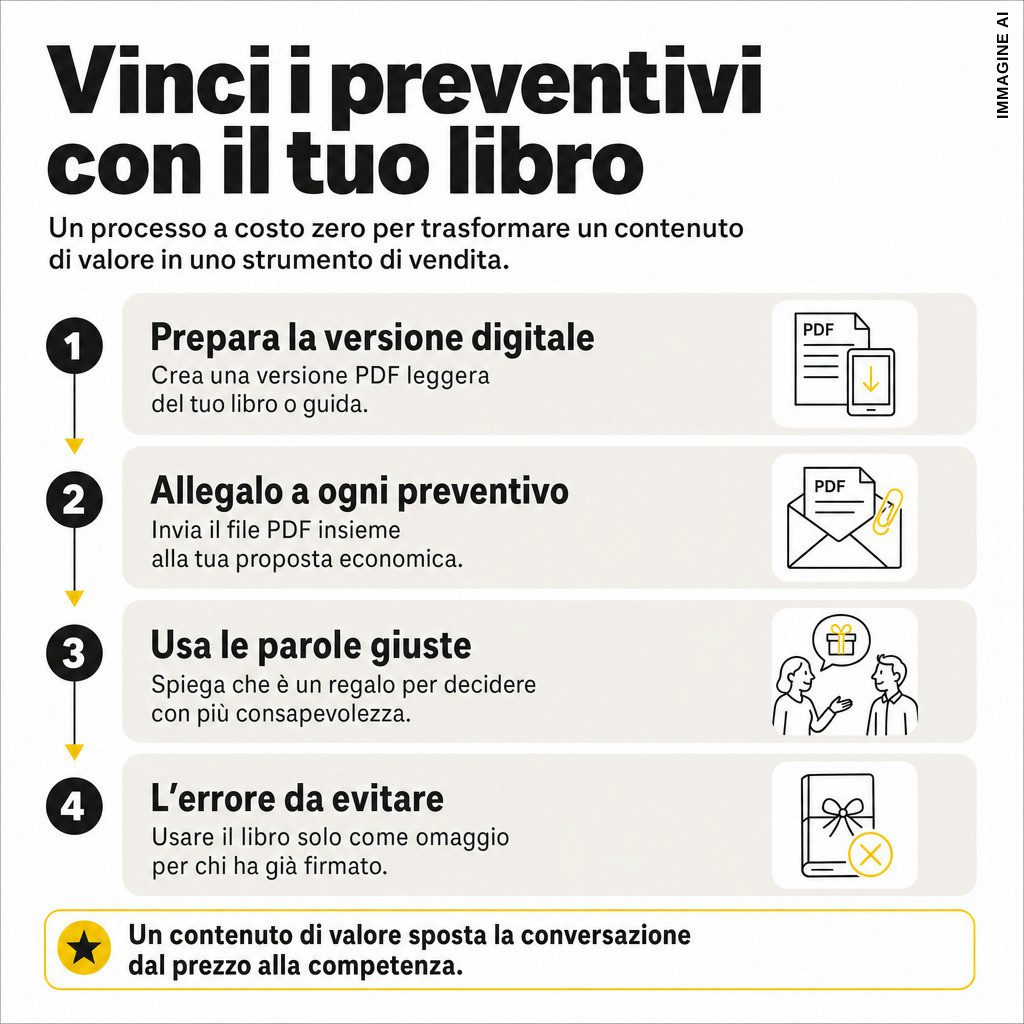 Infografica: Funnel: trasforma un libro in strumento di vendita